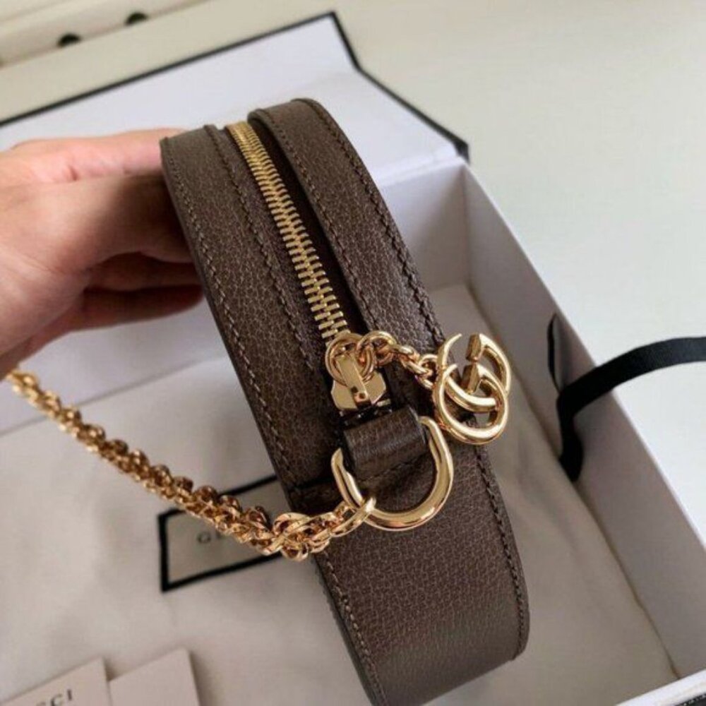Authentic Gucci Round Ophidia Shoulder Bag - Picture 2 of 7